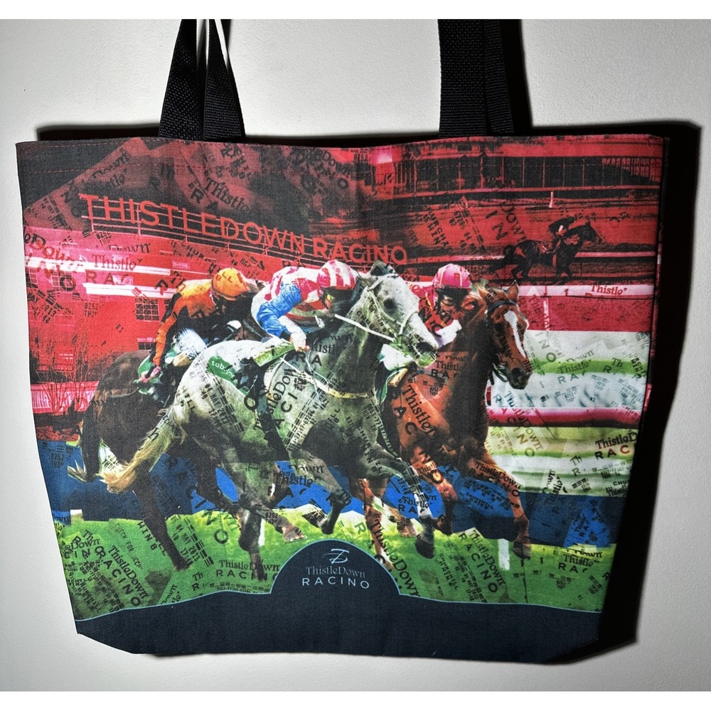 Kentucky Derby 2013 Churchill Downs Cloth Tote Bag Thistledown Racino (New)